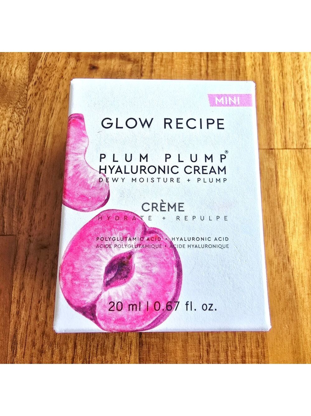 NEW! Glow Recipe Plum Plump Hyaluronic Cream 20 ml